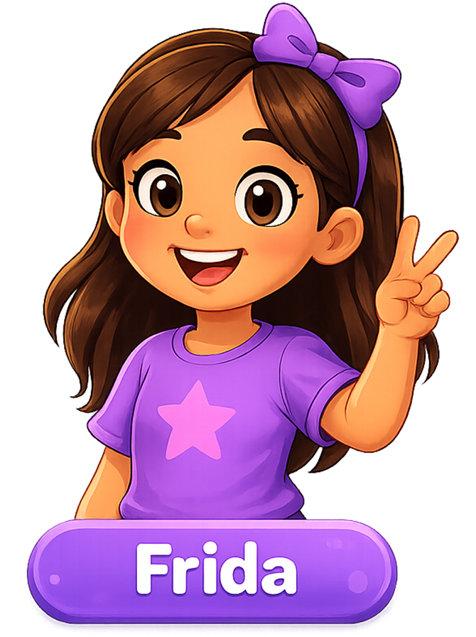 Frida, host of CEO Adventure Kids